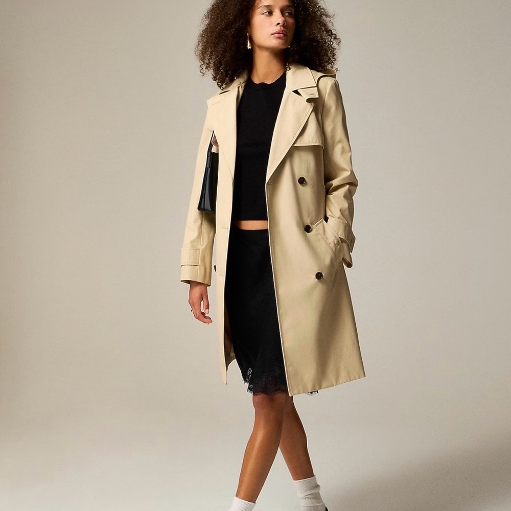 J. Crew Beige Women's Trench Coat